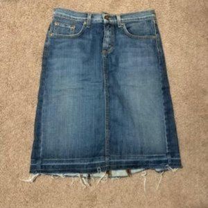 David Kahn Jean skirt